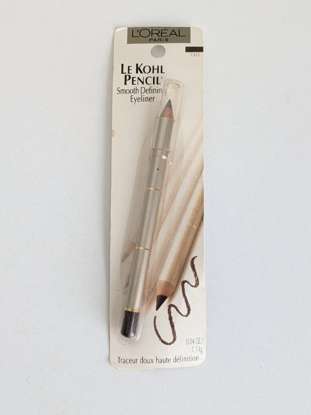 L'Oreal Le Kohl Pencil Smooth Defining Eyeliner CAFE .04oz/1.14g New in Package
